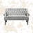 59.3'' Velvet Settee