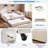 Upholstered Daybed With Trundle And Usb-476948399
