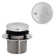 1-1/2" Tip-Toe Bathtub Leg Drain Trim Set with Two-Hole Overflow
