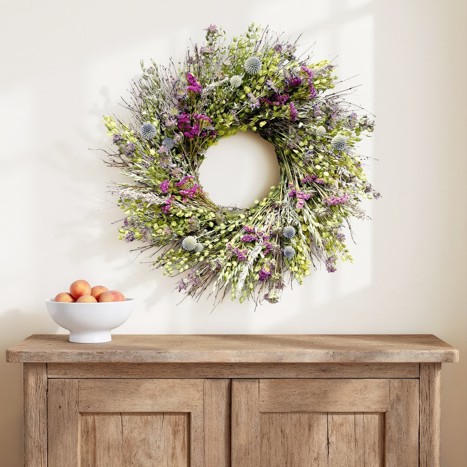 22'' Easter Handcrafted Dried Wreath