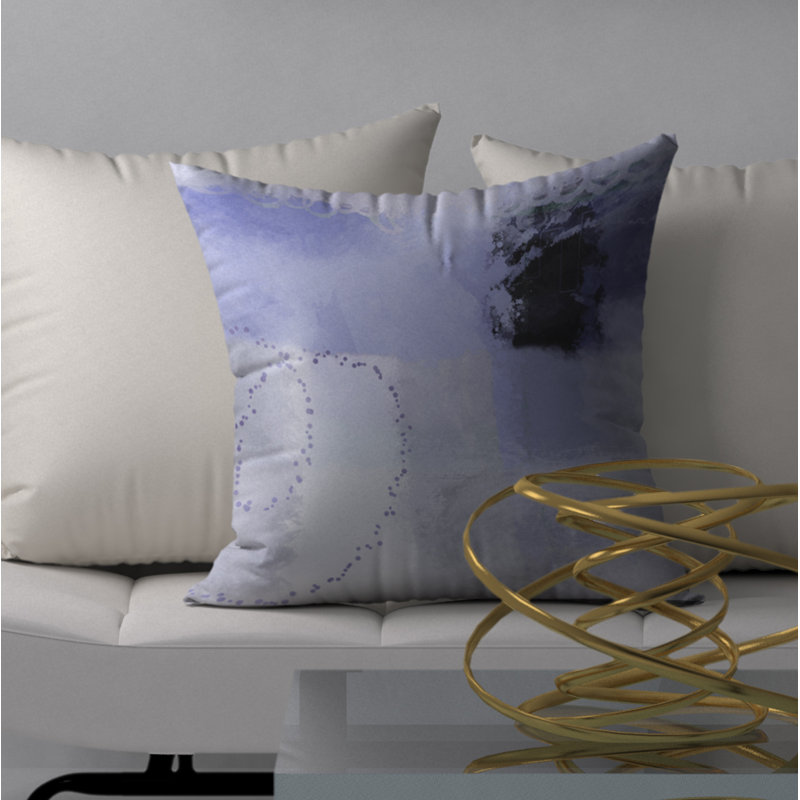 Housse de coussin décorative carrée parfaitement appréciée, 24" X 24"