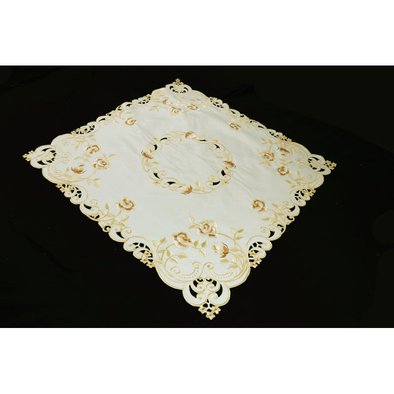 Plateau de table à motif floral Lilly