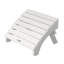 Chaise Adirondack en plastique avec repose-pieds Anette-246642435