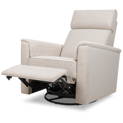 Rainbow GREENGUARD Gold Certified Upholstered Reclining Swivel Glider