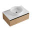 Wall-Mounted Bathroom Vanity with Ceramic Sink, 1-Soft-Close Drawer-129462671-129462669
