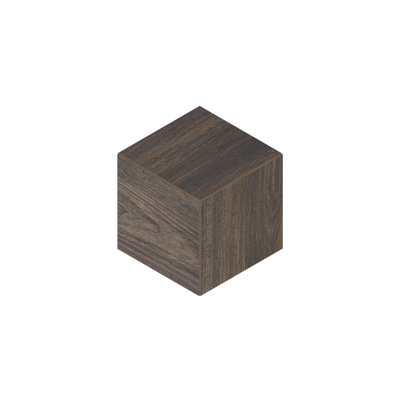 Emerson Wood 3D Cube Mosaic Wood Look Wall & Floor Tile (10 PCS Per Carton) (6.20 SQFT Per Carton)