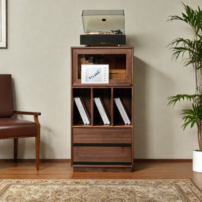 Pure solid wood furniture bookcase
