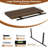  Large Floating Shelves for Wall Set of 2 Wooden Wall Shelves 30 in x 12.75 in x 2 in Room Decor Long Shelf with Invisible Wall Mount Bracket for Bedroom, Kitchen, Living Room, Walnut-676599099-676326605