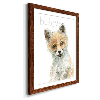 «Forest Fur Baby Fox», reproduction d'art