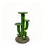 Support pour cactus saguaro en résine de 81 cm (32 po) avec 3 tablettes d'exposition