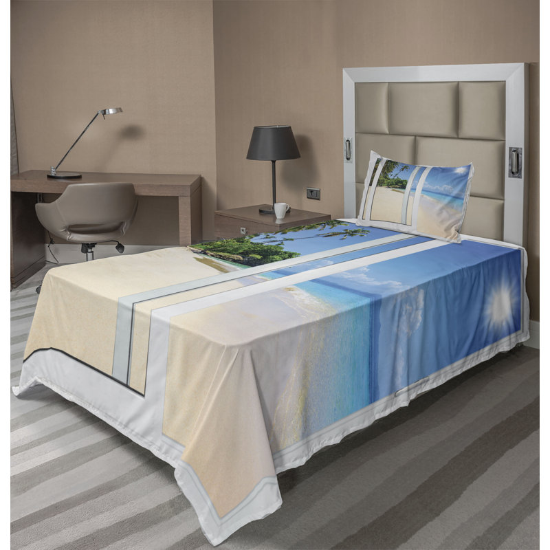 Microfiber Sheet Set, Twin Sheet Set + Fitted Sheet + 1 Pillowcase