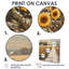Tournesols de Donajean le long du chemin enneigé II - Tournesols, art mural-1206883801-1206883792-1206883803