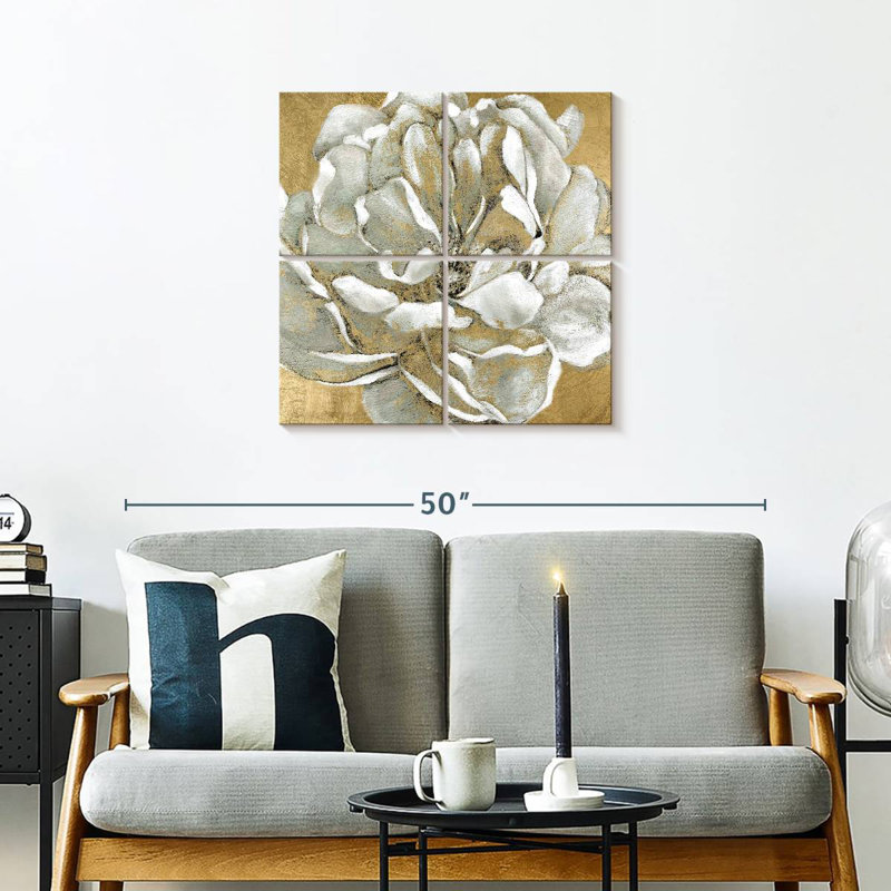 Harnek Emerging Bloom II, 26" H x 26" W
