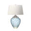 Blue Blown Glass 4 Way Table Lamp-1696681072