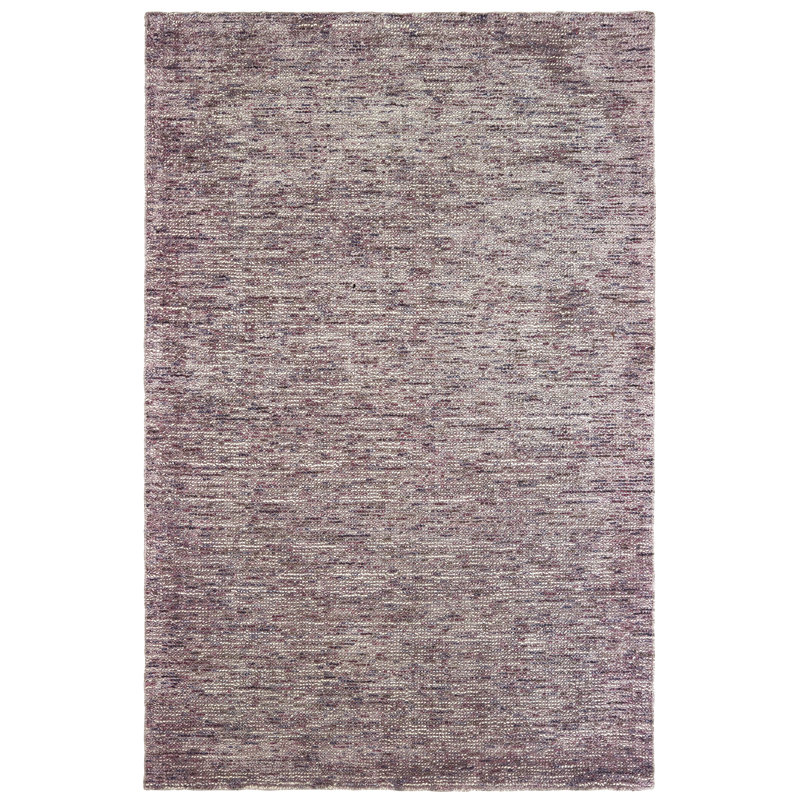 Tapis mauve / rose en laine touffeté à la main Legends, Rectangle 10 pi x 13 pi