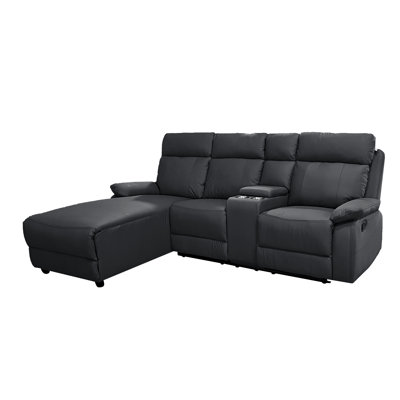 4 Seater Leather Sofa