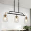 Luminaire suspendu 3 lumières Bergeson