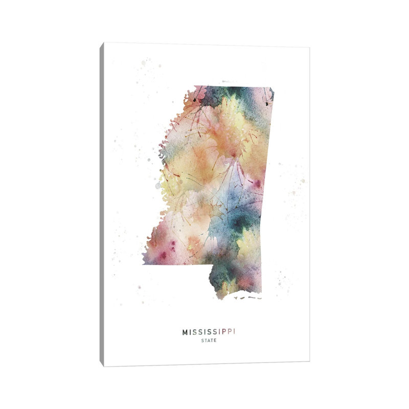 Mississippi State - Wrapped Canvas Painting, 152.5 cm H x 101.5 cm W
