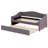 Anaiah Upholstered Teddy Daybed with Trundle Bed-1370180990-1370180986