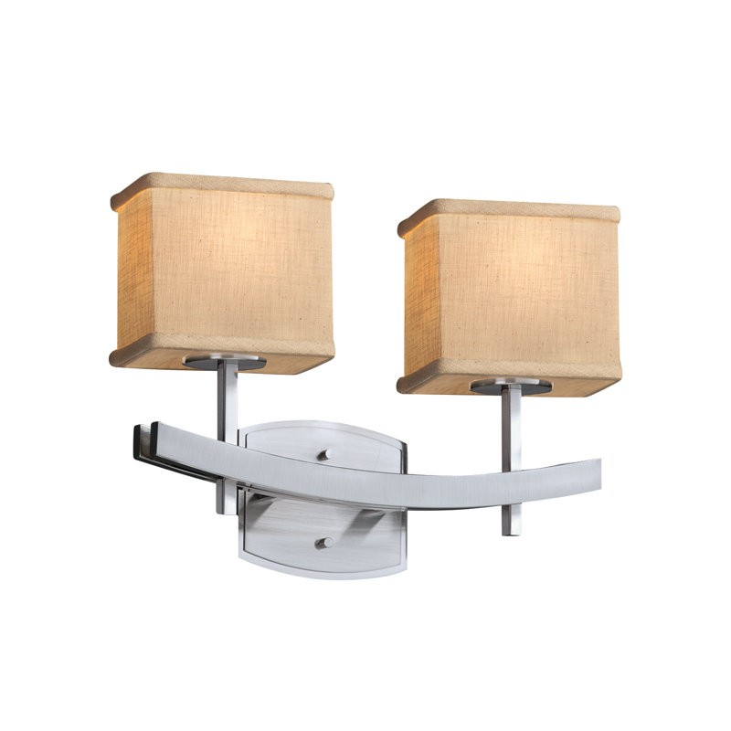 Geoffroy 2 - Light Vanity Light, Cream, Dark Bronze