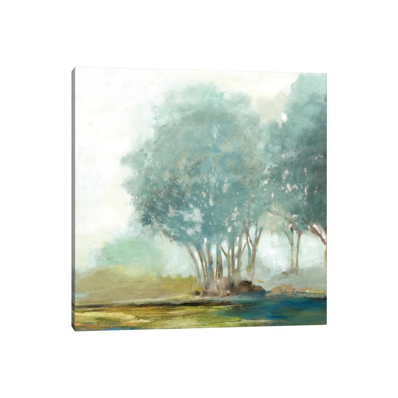 Blueberry Hill II, Square by Allison Pearce - Painting on Canvas, Wrapped Canvas, 45.72 cm H x 45.72 cm W x 1.91 cm D