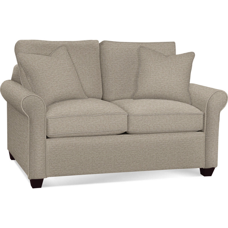 Park Lane Upholstered 73'' Sofa, Java, Innerspring Mattress, Blue Chenille/Velvet Solid; 0809-63