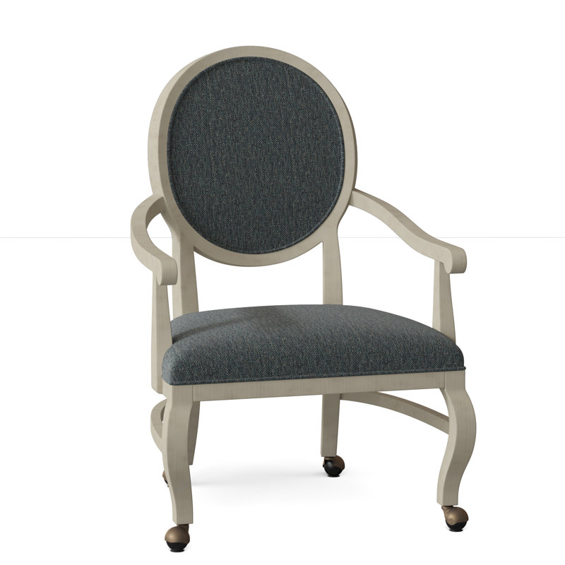 Oakland Upholstered Arm Chair, Hazelnut (8794 17), Almond Buff