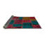 Tapis décoratif multicolore à motif abstrait-454434338