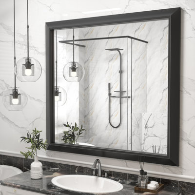 Amara Tempered Glass Mounted Wall Mirror