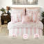 Striped and Toile Comforter Set