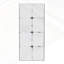Miroir mural 21 x 47 po