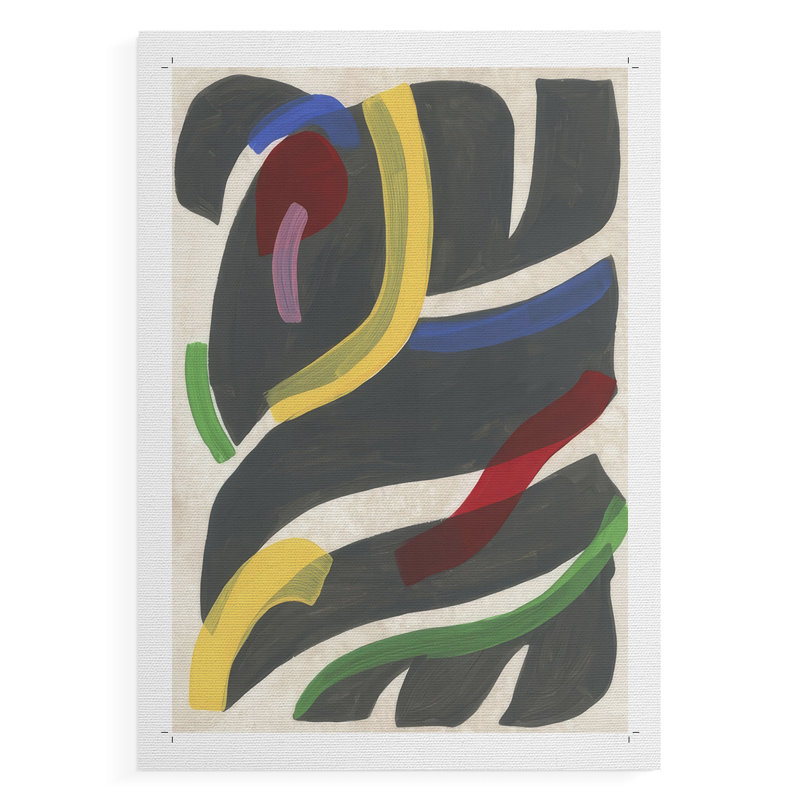 Canasta III - Impression sur toile seulement - NON-CADRE, H 18 po x l 12 po
