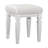 Solid + Manufactured Wood Accent Stool