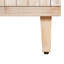 Buffet de rangement courbé avec poignées en bois-371973456