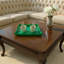 Plateau festonné Spangle - vert-16426960