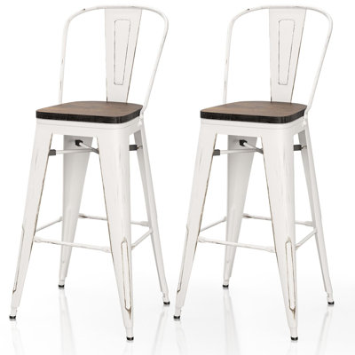 Northview Counter Stool with Iron Frame