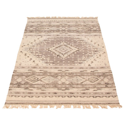 Ankara FW Grey Kilim 5'0" x 7'8"