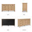 COMMODE DOUBLE À 7 TIROIRS COLAMY ATELIER