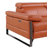 Top Grain Italian Leather Modular Power Triple Reclining Sofa With Power Headrests-110404010