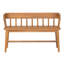 Banc d'extérieur en bois d'acacia