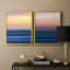 «Sunset Seascape I», reproduction encadrée de qualité supérieure - prête à être accrochée - aucun clou requis - aucun clou requis-165193263-165193257