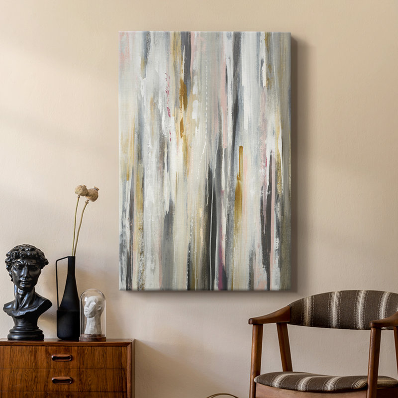 Ondulation de couleur - galerie Cavas sur mesure, H 36 po x l 24 po