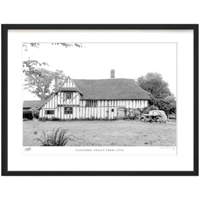 Flatford, Valley Farm C1955 by Francis Frith - Single Picture Frame Print