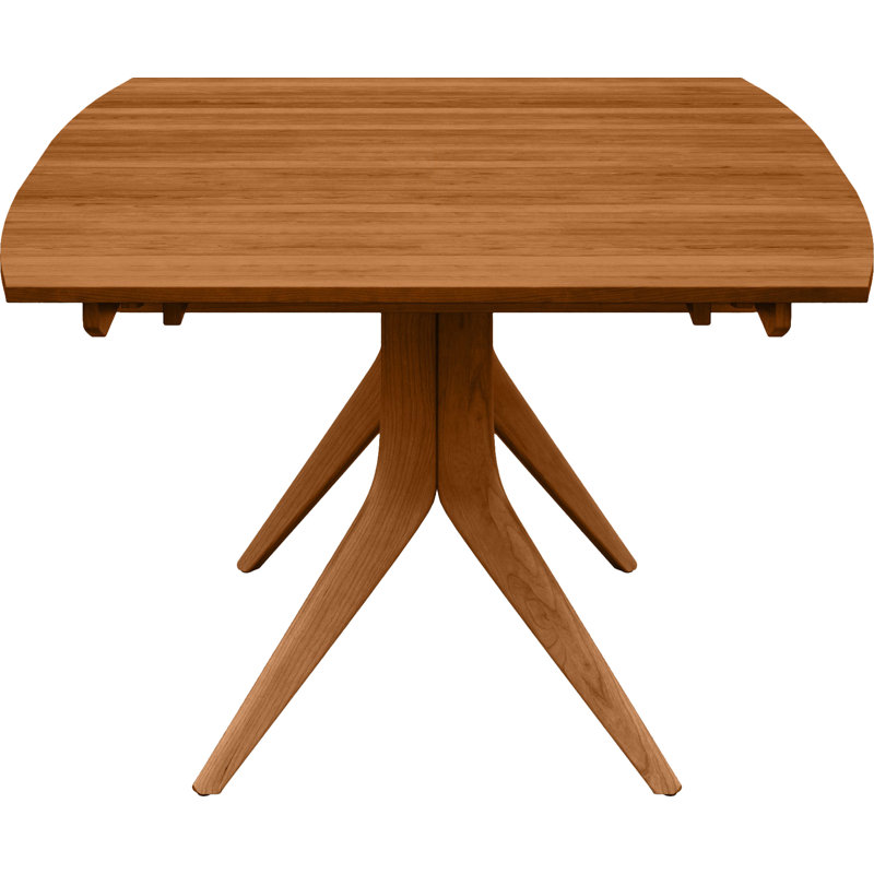 Catalina Trestle Extensions Table, Autumn Cherry, 30" H x 66" L x 46" W