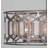 Minka Lavery Hexly - 6 Light Pendant In Bronze & Sultry Silver Finish