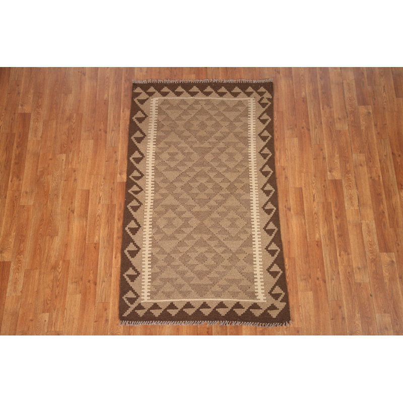 Reversible Kilim Oriental Area Rug 3x5