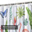 Rideau de douche imperméable avec 12 crochets-2135788912