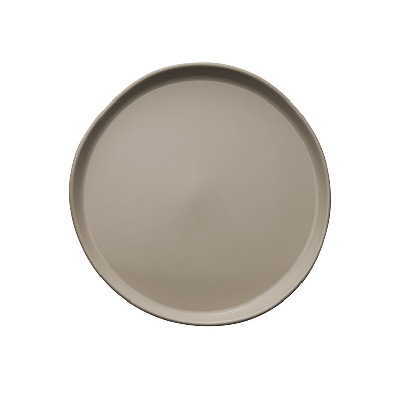 Brume Porcelain Salad/Dessert Plate, Gray