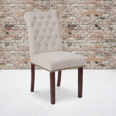 Pershing Parsons Chairs-Rolled Back, Accent Nail Trim