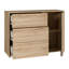 Zaria 118 cm W Plastic Credenza